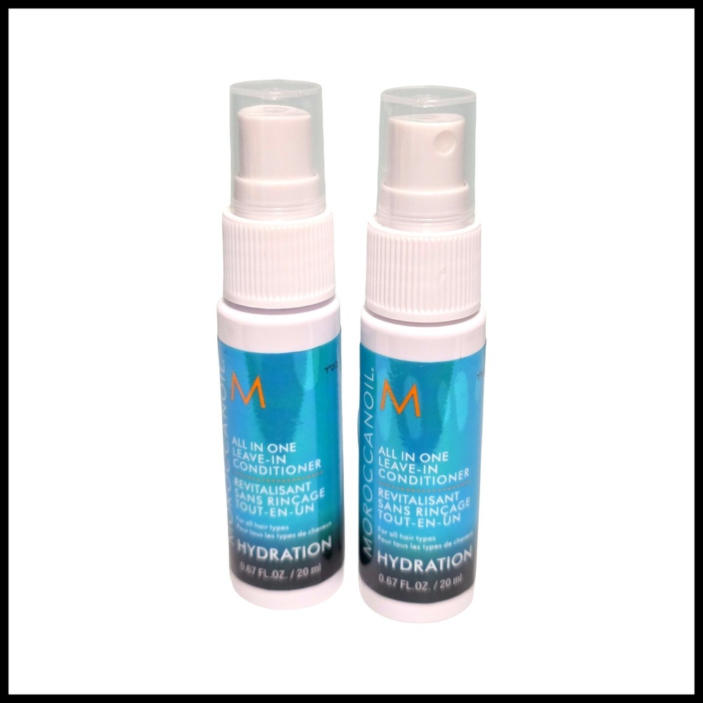 Moroccanoil All In One Leave-In Conditioner 0.67oz Travel Size Set of 2